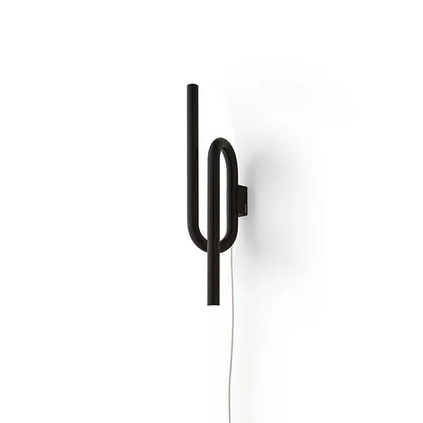 Foscarini Tobia Sort med Ledning – væglampe — produktfoto