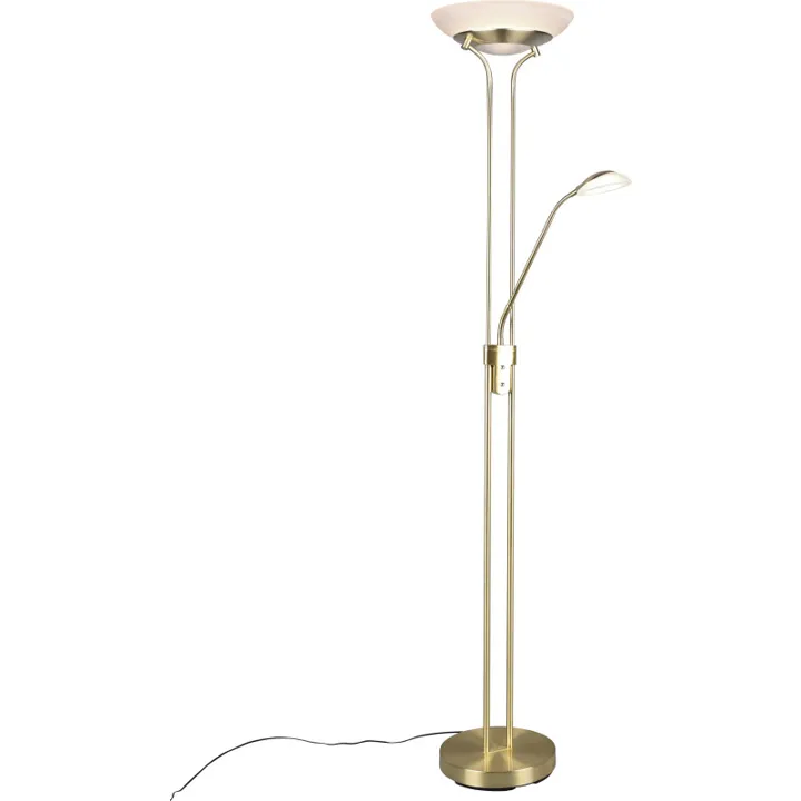 Trio Lighting Orson , messing – gulvlampe — produktfoto