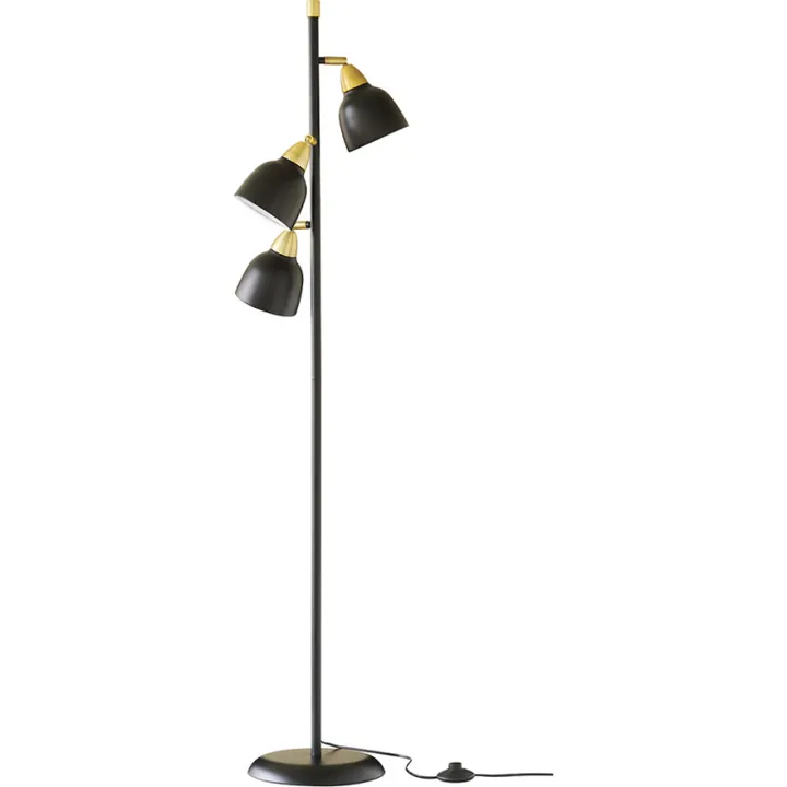 Superliving Urban Triple , sort – gulvlampe — produktfoto