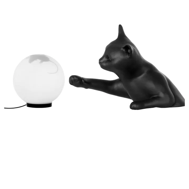 Karman Maoo Matt Charcoal Grey – bordlampe — produktfoto