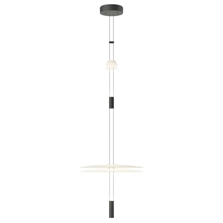 Vibia Flamingo Mini 1590 Push Sort – pendel — produktfoto