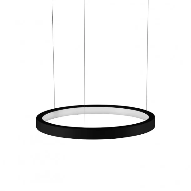 Martinelli Luce Lunaop Ø50 cm 2700K Black – pendel — produktfoto