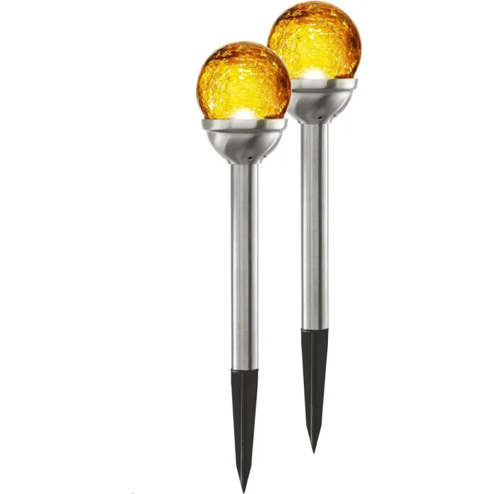 Star Trading Roma solcelle bedlamper, 2-pak – bedlampe — produktfoto
