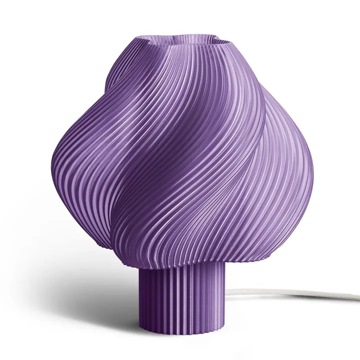 Créme Atelier Crème Atelier Soft Serve Grande Lavender Sorbet – bordlampe — produktfoto