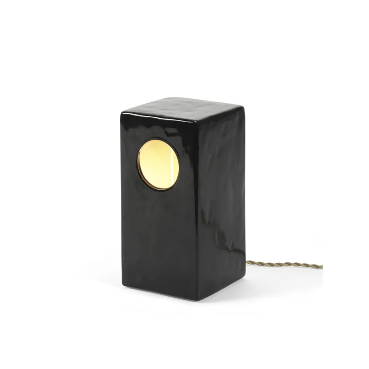 Serax Terres De Rêves Maxime N1 Sort – bordlampe — produktfoto