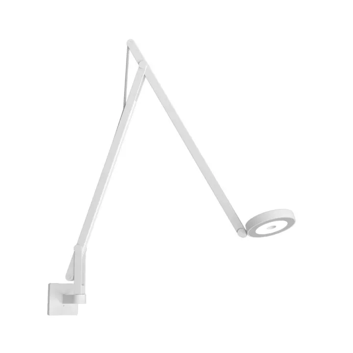 Rotaliana String W1 - DTW (Dim-To-Warm) - Mat Hvid/Sølv – væglampe — produktfoto