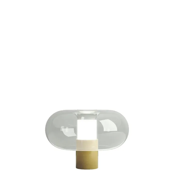 FontanaArte Fontanella Medium Messing – bordlampe — produktfoto