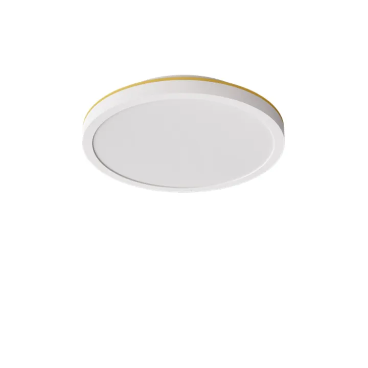 Edgeform Plafon 20 Hvid/Messing – loftlampe — produktfoto