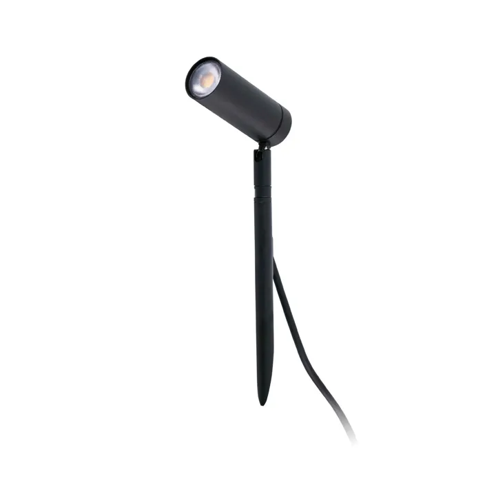 Faro SETH 280 Med Spike Sort – udendørslampe — produktfoto