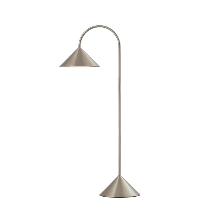 Frandsen Grasp H72 Børstet Rustfrit Stål – transportabel bordlampe — produktfoto