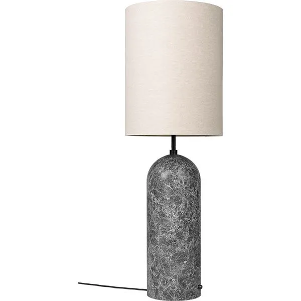 GUBI Gravity Tall XL Grå/Canvas – gulvlampe — produktfoto