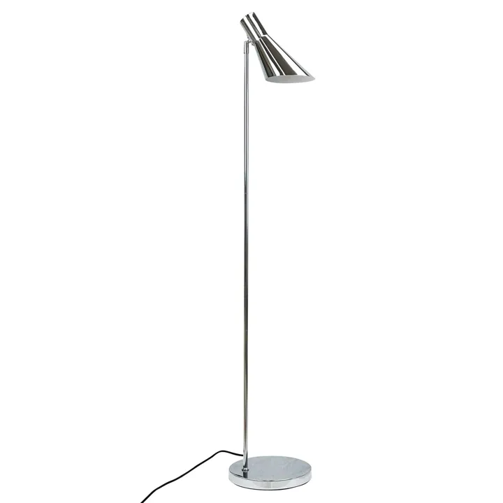 Dyberg Larsen DL12 Krom – gulvlampe — produktfoto