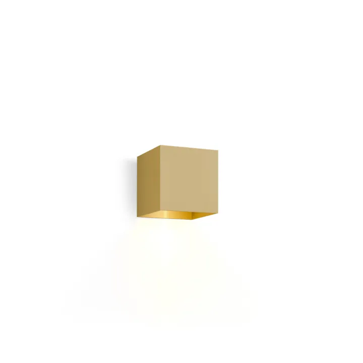 Box LED guld Wever & Ducré (outlet) – væglampe — produktfoto
