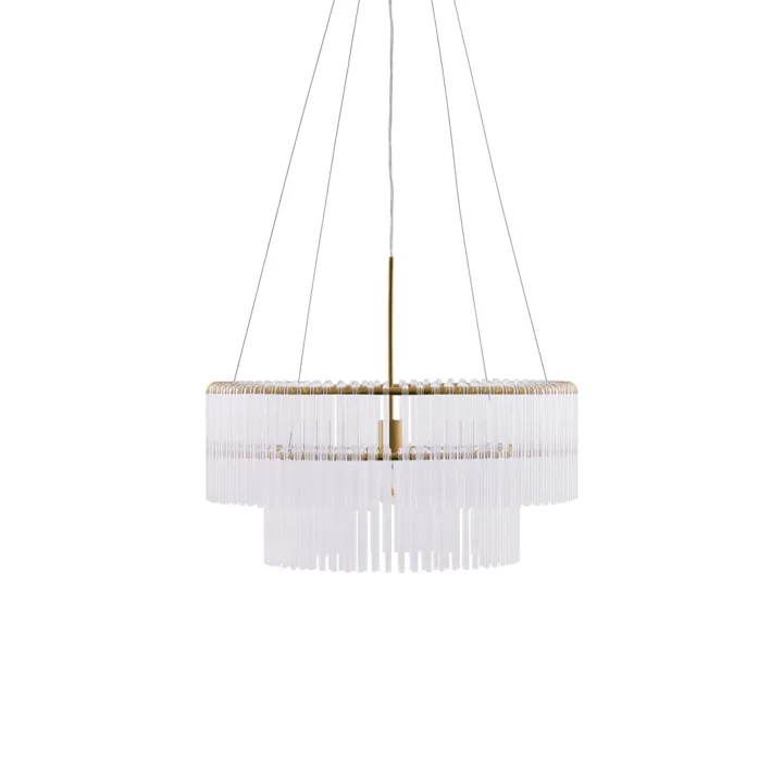 Globen Lighting Hook 60 Klar/Messing – pendel — produktfoto