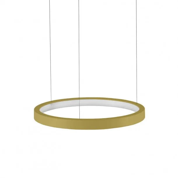 Martinelli Luce Lunaop Ø50 cm 2700K Gold – pendel — produktfoto