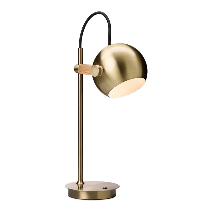 Halo Design DC Portable Antique Brass – bordlampe — produktfoto