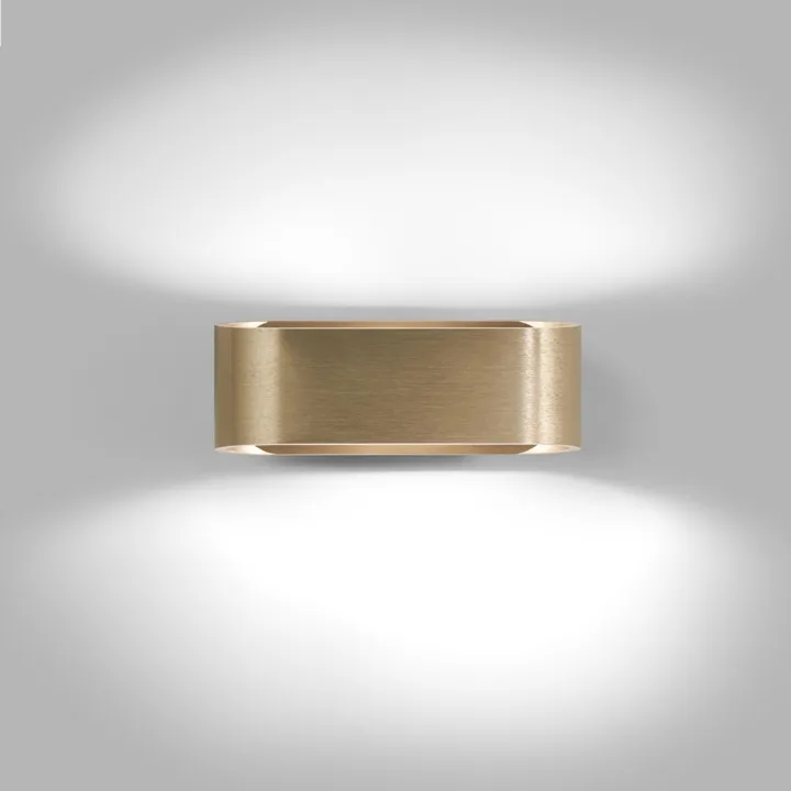 LIGHT-POINT AURA W1 Messing – væglampe — produktfoto