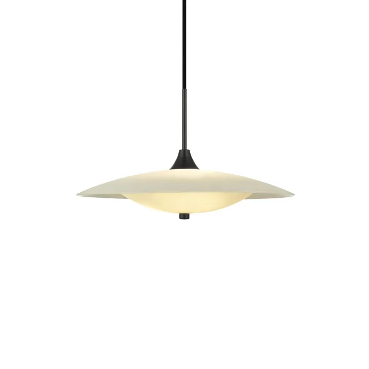 Halo Design Baroni Ø35 Sort/Opal – pendel — produktfoto