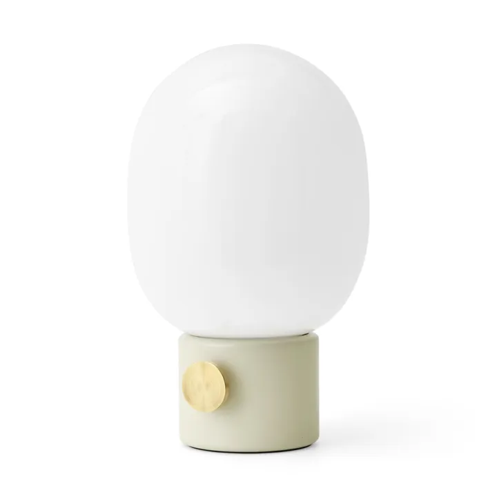 Audo Copenhagen JWDA Alabaster Hvid/Messing – bordlampe — produktfoto