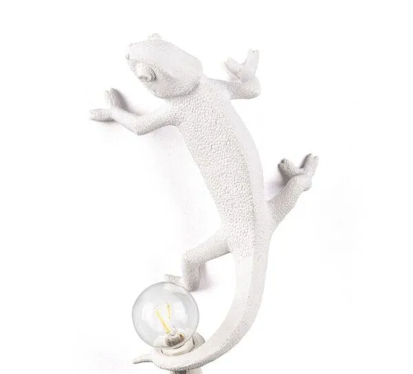 Seletti Chameleon Going Up Hvid – væglampe — produktfoto