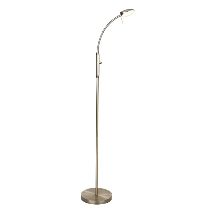 Halo Design Vegas Dæmper Antique Messing – gulvlampe — produktfoto