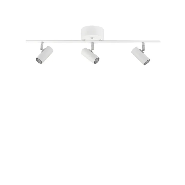 Belid Cato Skinne m/ 3 Spotlights Mat Hvid – spot — produktfoto