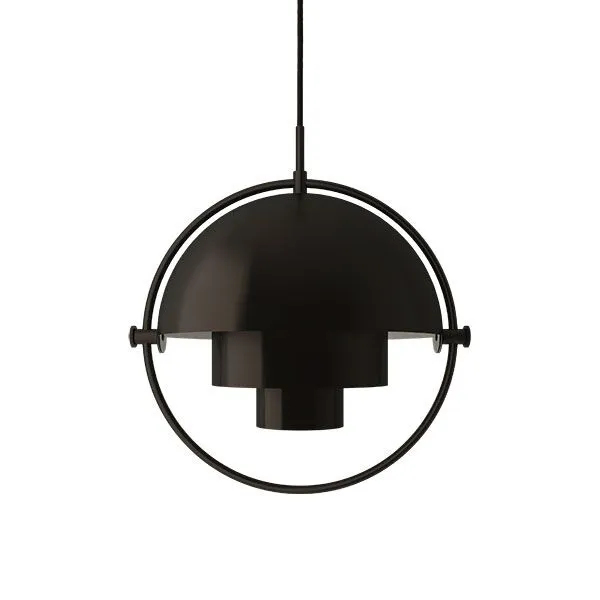 GUBI Multi-Lite Stor Sort Messing – pendel — produktfoto