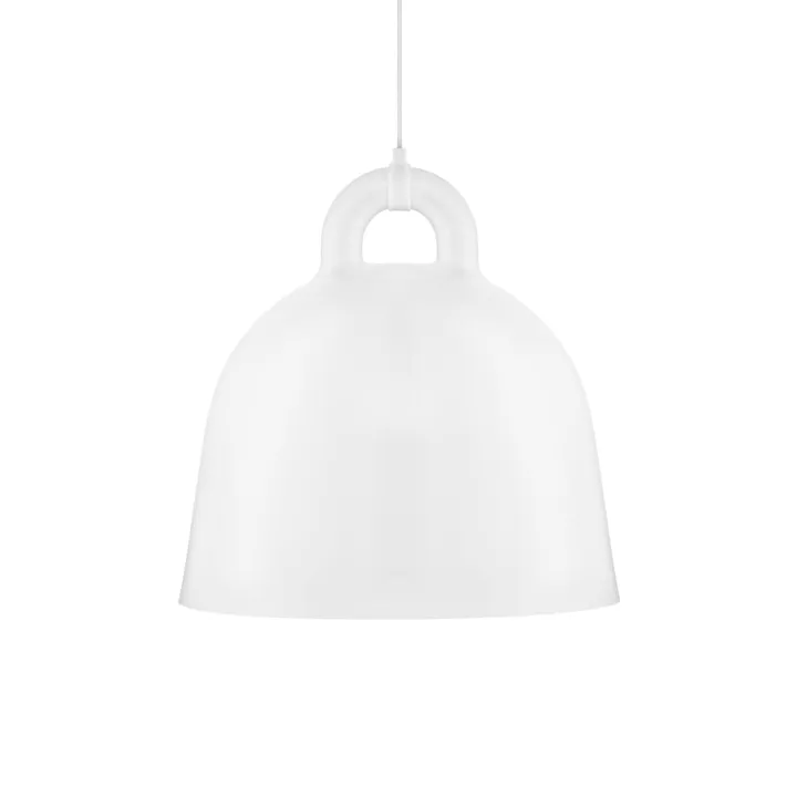 Normann Copenhagen Bell Stor Hvid – pendel — produktfoto