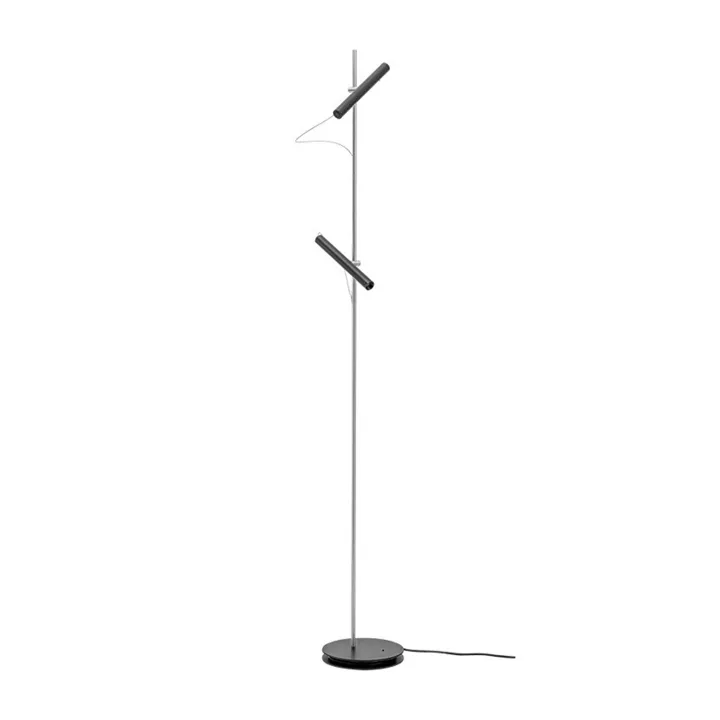 Baltensweiler Linija S Sort – gulvlampe — produktfoto