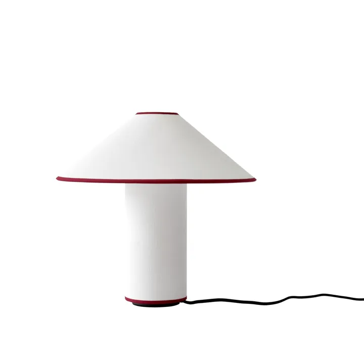 &Tradition Colette ATD6 Hvid/Merlot – bordlampe — produktfoto