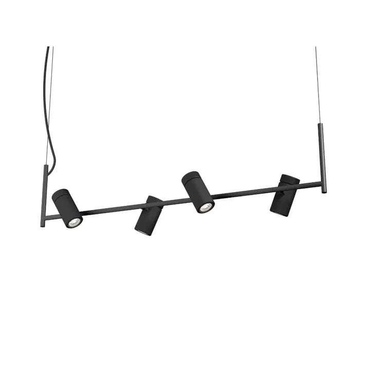 Herstal Holder 4 Linjer Sort – pendel — produktfoto