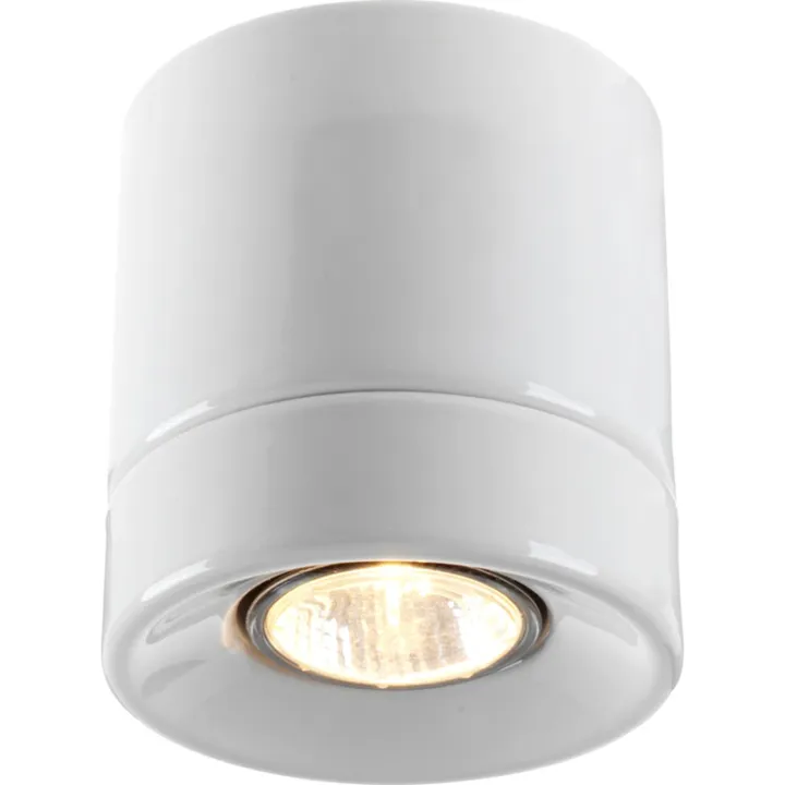 Ifö Electric Light On påbygningsspot, hvid – spot — produktfoto