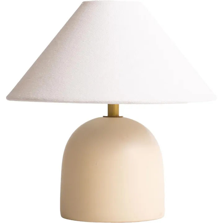 Decotique Flora 25 Creme – bordlampe — produktfoto