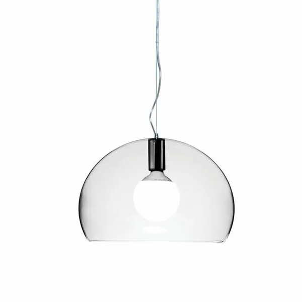 Kartell FL/Y Medium Transparent – pendel — produktfoto