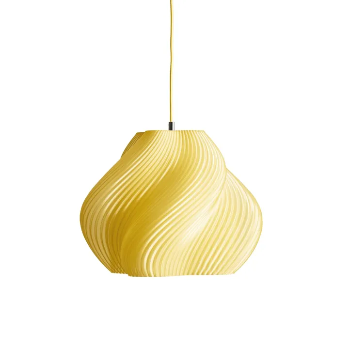 Créme Atelier Crème Atelier Soft Serve 03 Limoncello Sorbet/Messing – pendel — produktfoto