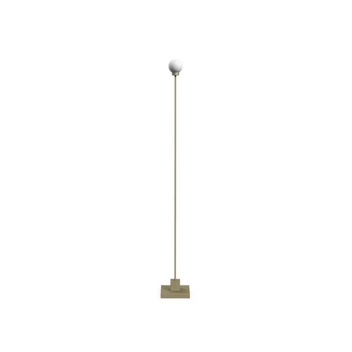Northern Snowball Transportabel Grey Beige – gulvlampe — produktfoto