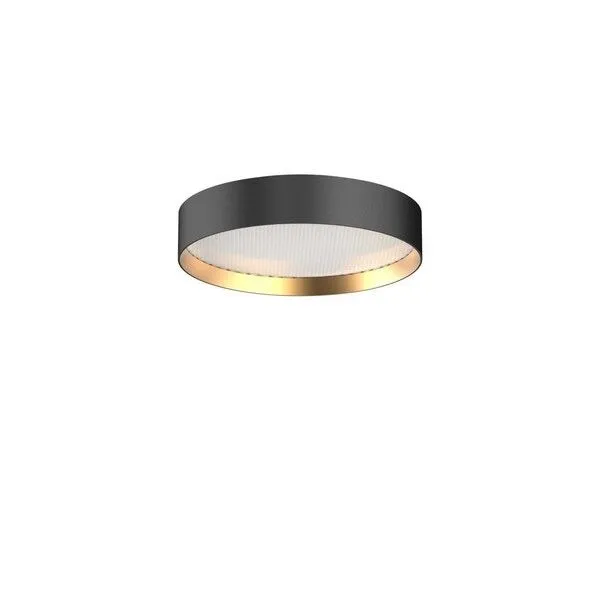 Loom Design LUCIA 35 Væg/ BLACK/GOLD, 18W, 2700K – væglampe — produktfoto
