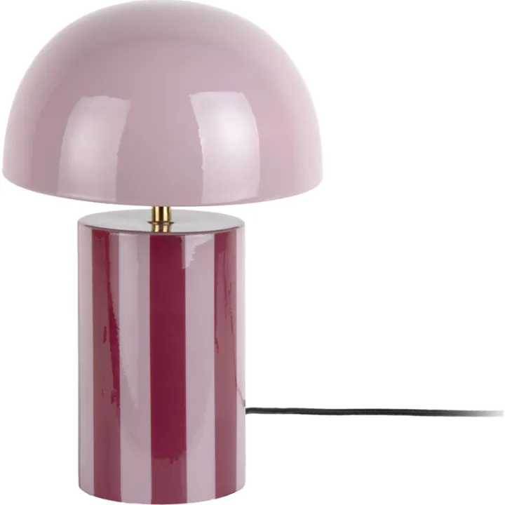Leitmotiv Rayado , stribet lilla – bordlampe — produktfoto