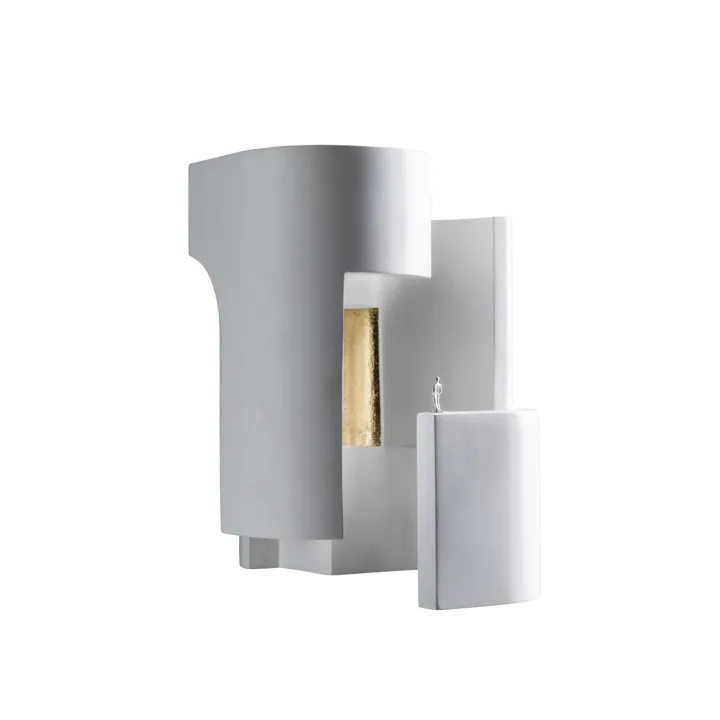 DCWéditions Soul Story Angle 1 Hvid/Guld – væglampe — produktfoto