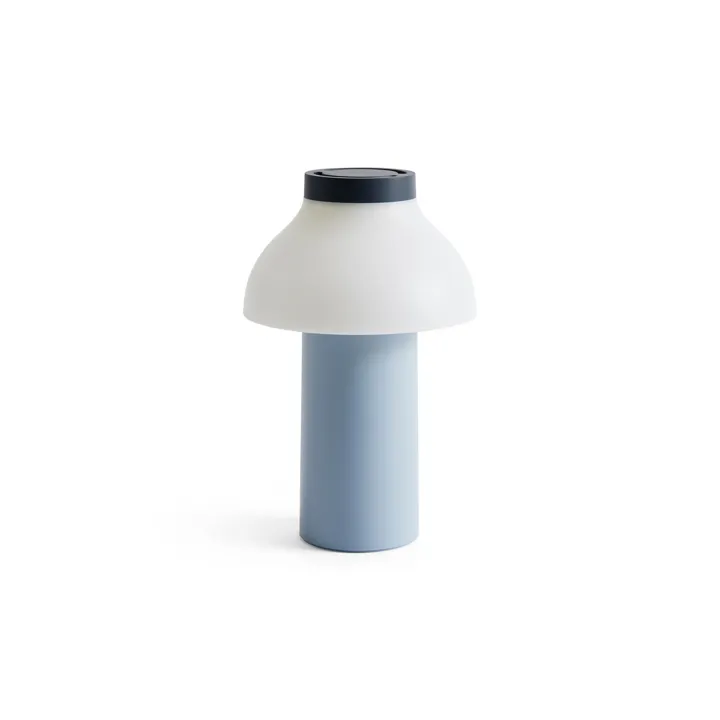 HAY PC No 2 Slate Blue – transportabel bordlampe — produktfoto