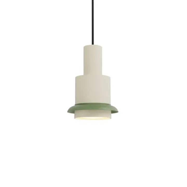 DCW Editions Chaumont Ø15 - Hvid/grøn - DCW éditions – pendel — produktfoto