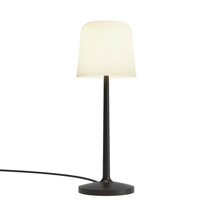 Astro Ella Mat Sort – bordlampe — produktfoto