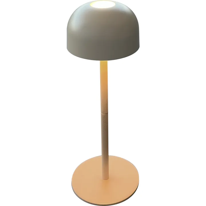 Veli Line Shine genopladelig , grå – bordlampe — produktfoto