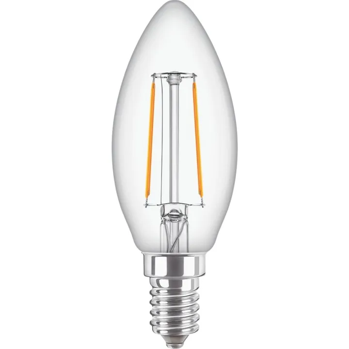 Philips CorePro E14 kertepære, 2700K, 2W – pære — produktfoto
