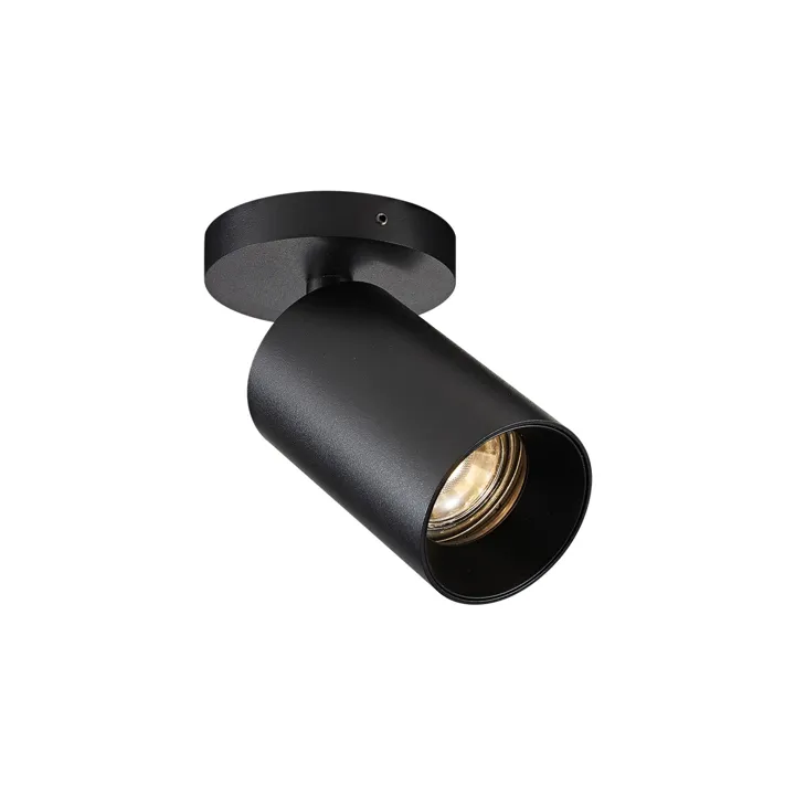 Antidark SpotOn Circle1 Sort – loftlampe — produktfoto