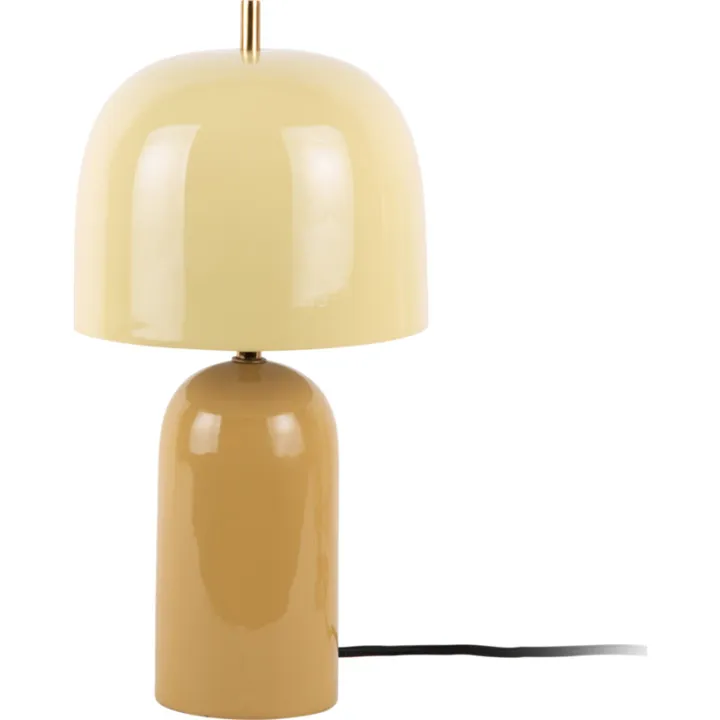 Leitmotiv Rico , gul – bordlampe — produktfoto