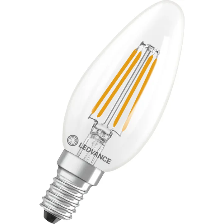 Ledvance Classic E14 kertepære, 4000K, 3,4W – pære — produktfoto