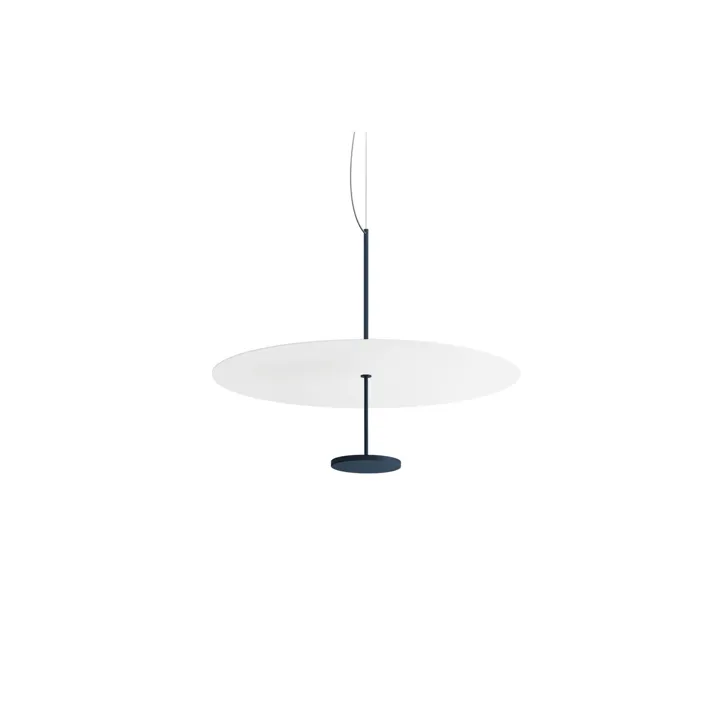 Linea Light collection Stilo_P Ø74 Stålblå – pendel — produktfoto