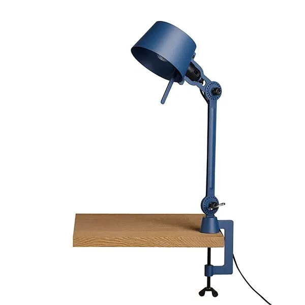 Tonone Bolt Kort En Arm med Klemme Thunder Blue – bordlampe — produktfoto