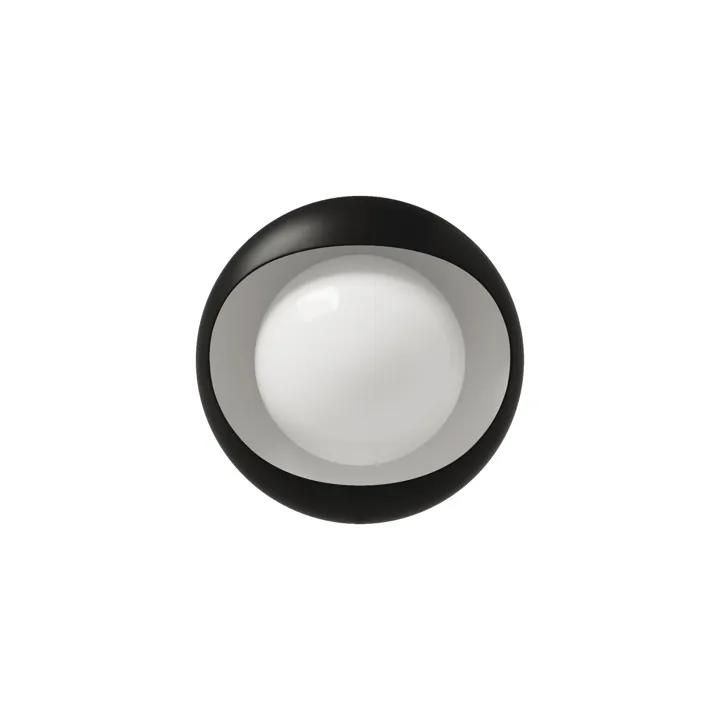 LYFA CORNEA 220 Sort/Opal – væglampe — produktfoto